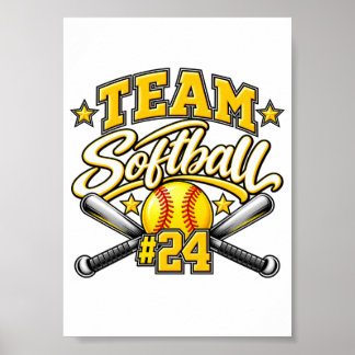 Poster Design Esportivo Softbol #24 Time