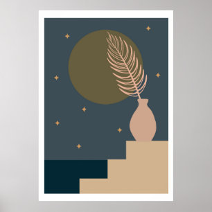 Poster Design floral tropical