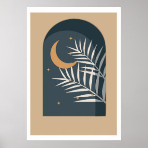Poster Design floral tropical