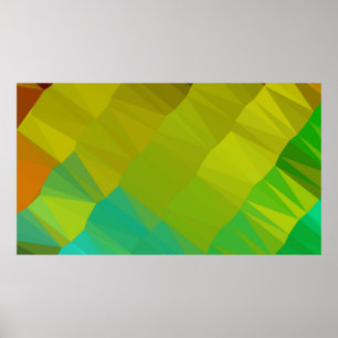 Poster Design geométrica. Fundo de gradiente colorido. Ge