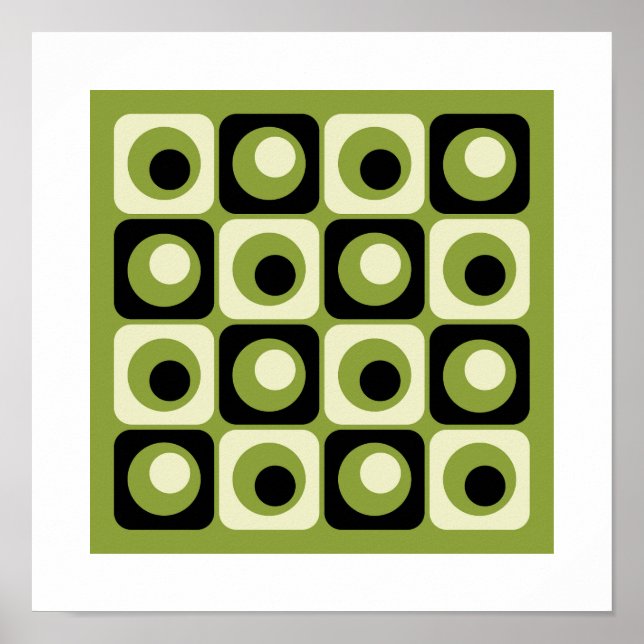 Poster Design geométrica minimalista (Frente)