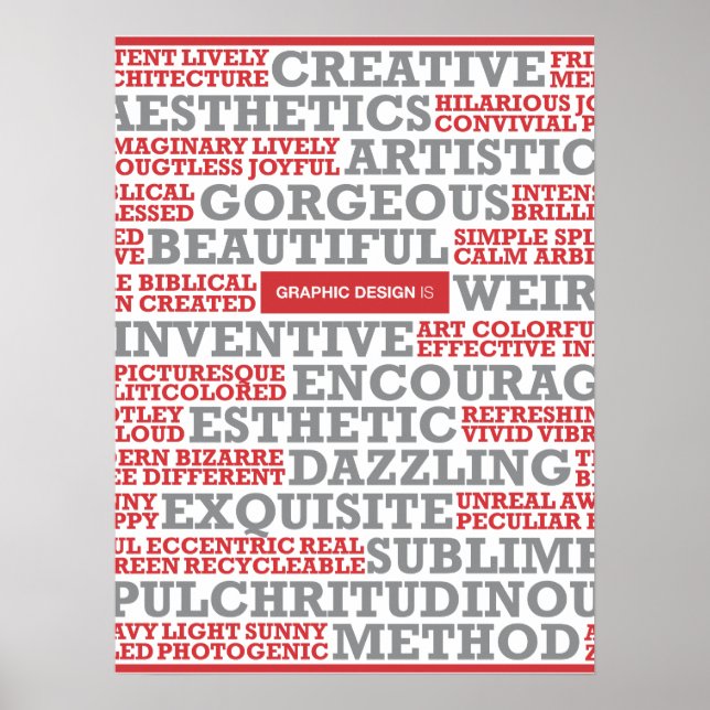 Poster "Design gráfico" (Frente)