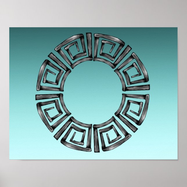 Póster Design grego (Frente)