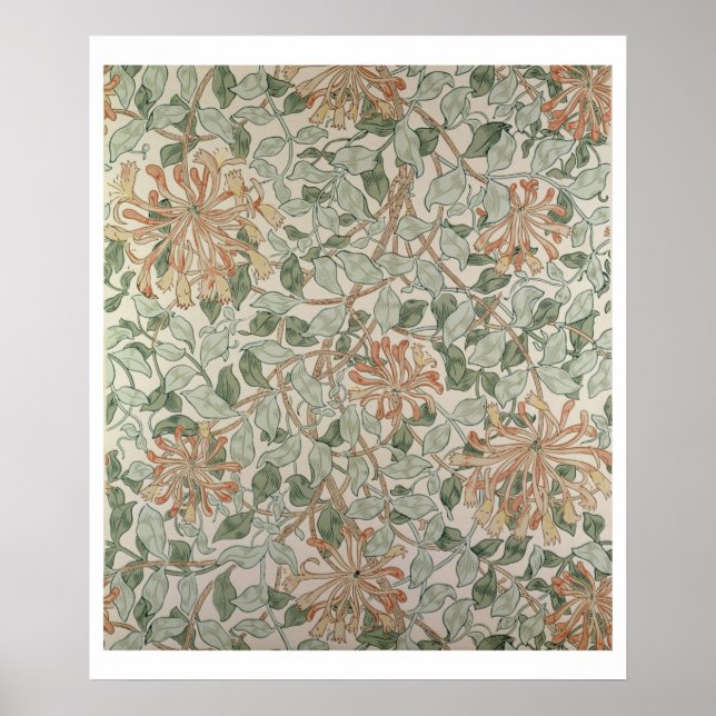 Póster design 'Honeysuckle II' (Frente)