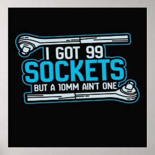 Poster Design Mecânico do Carro Engraçado   Canvas mecâni