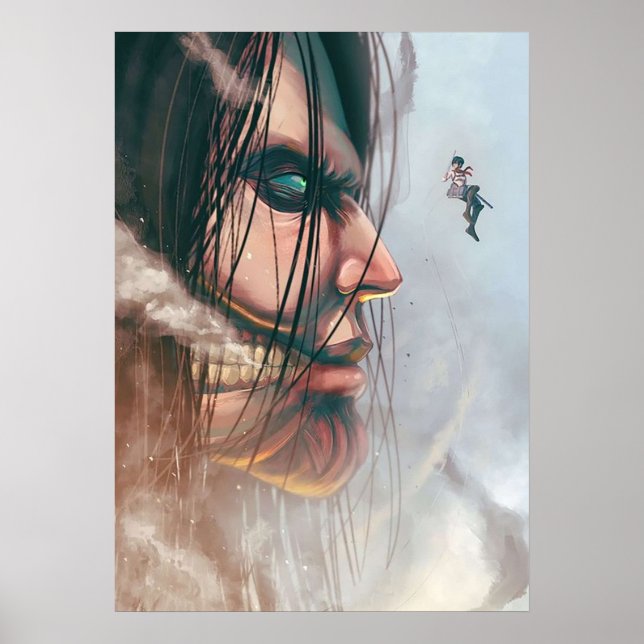 Poster Design Mikasa X Eren (Frente)