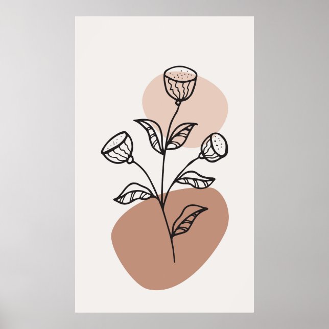 Poster Design moderno  (Frente)