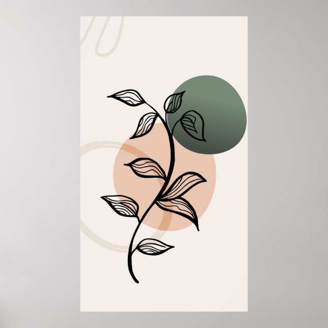 Poster design moderno (Frente)