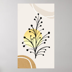 Poster design moderno e moderno