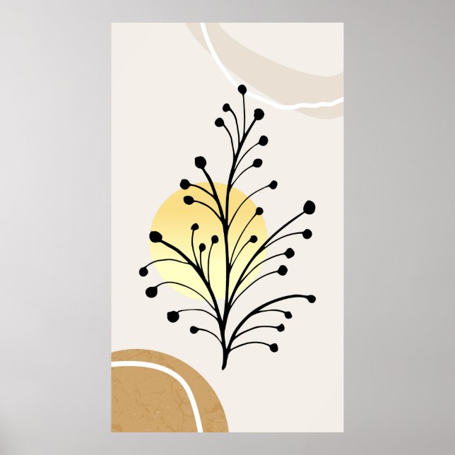 Poster design moderno e moderno (Frente)