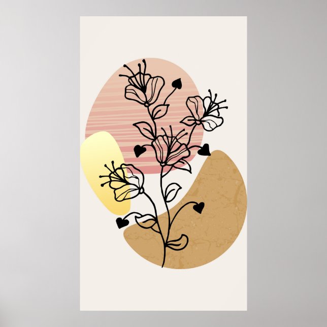 Poster design moderno e moderno (Frente)