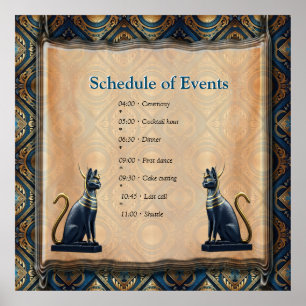 Poster Design moderno egípcio, islâmico, árabe e africano