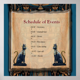 Poster Design moderno egípcio, islâmico, árabe e africano