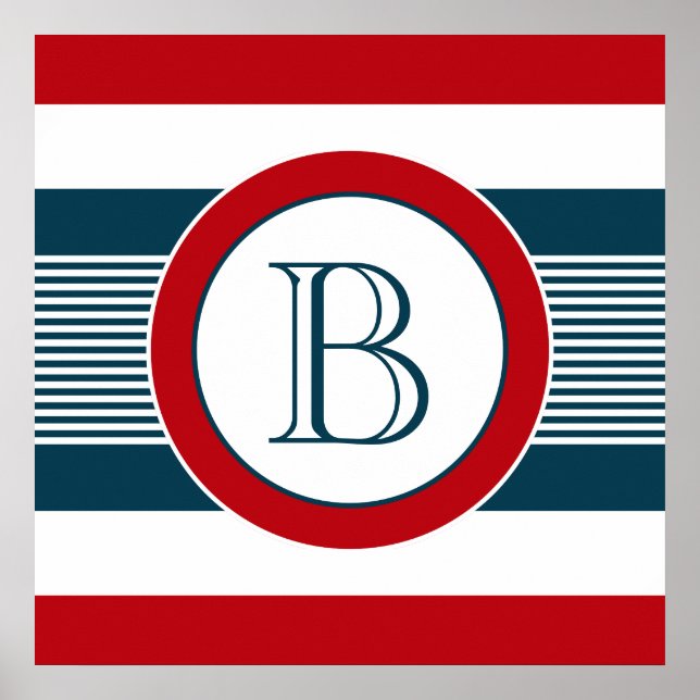 Póster Design Monograma (Frente)