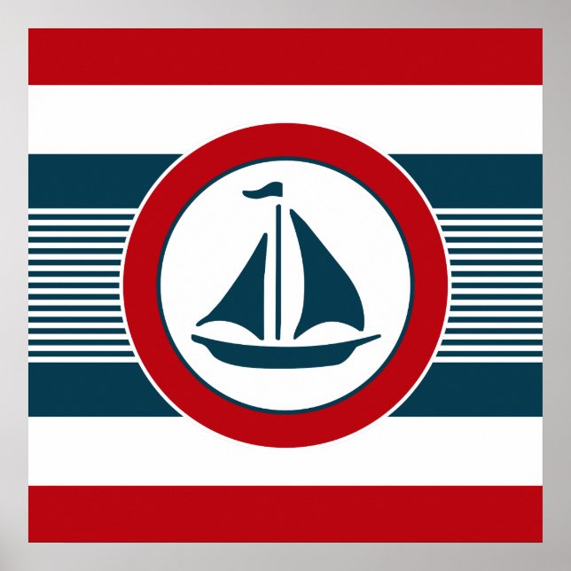 Poster Design náutico (Frente)