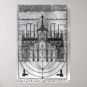 Póster Design para a Catedral de Milão