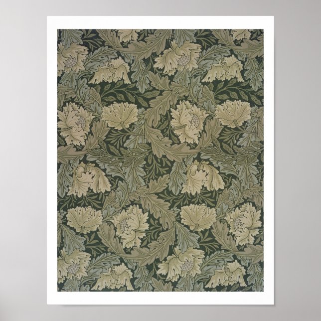 Póster Design para papel de parede 'Lea', 1885 (Frente)