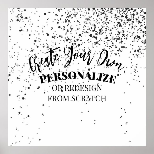 Poster Design personalizado (Frente)