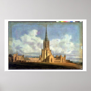 Poster Design projetado para a abadia de Fonthill,