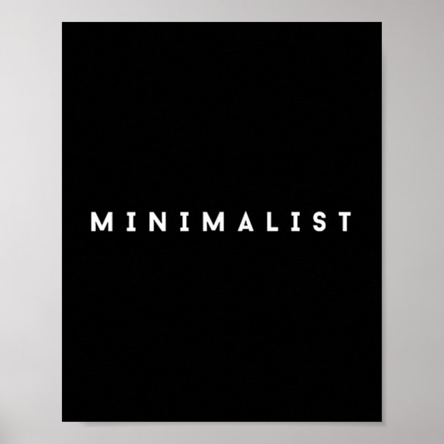 Poster Design simples anestésico minimalista (Frente)