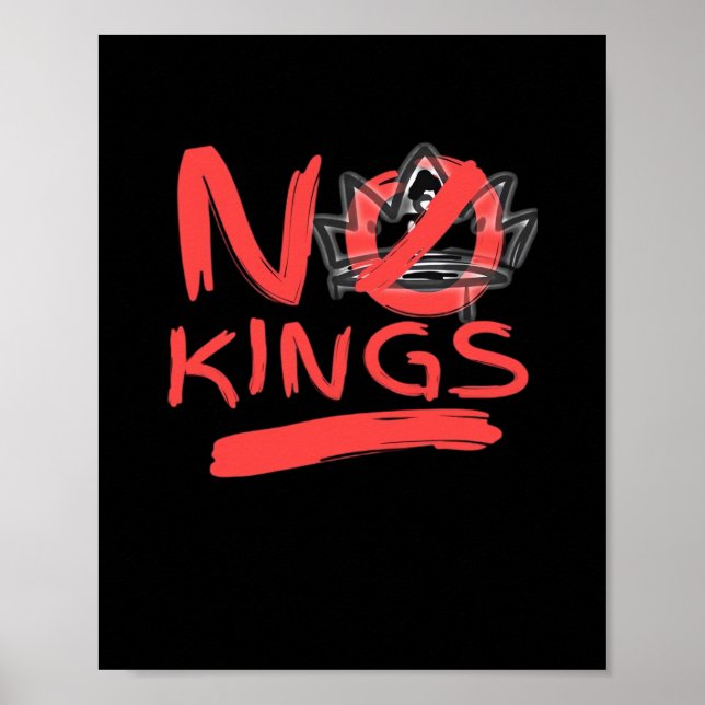Poster Design Simples e Limpo Sem Rei (Frente)