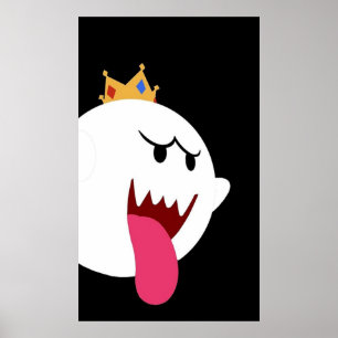 Poster Design Simplista do King Boo