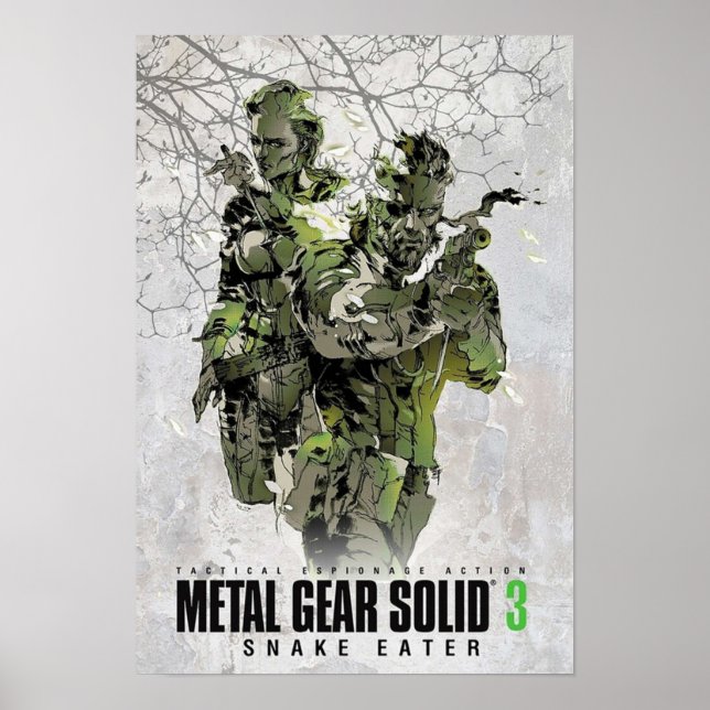 Poster Design Solid 3 da engrenagem de metal (Frente)