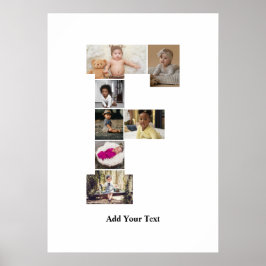 Poster Design Sua Própria Colagem de Fotografias F