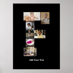 Poster Design Sua Própria Colagem de Fotografias F
