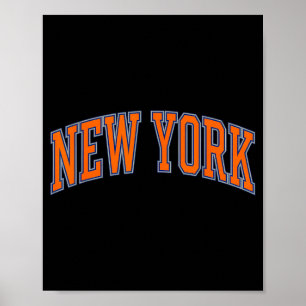 Poster Design Vintage Nova York Homens Mulheres Crianças