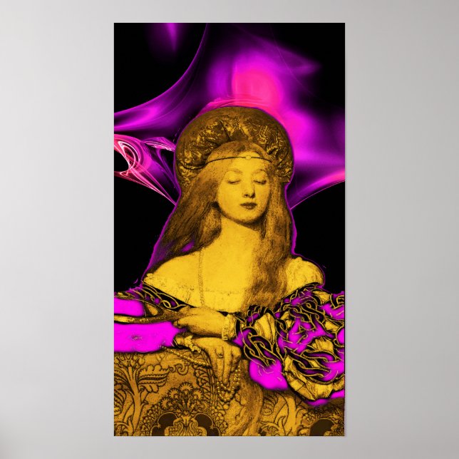 POSTER DESIGNER DE CUSTO DE FASHION DE BELEZA VANITÁRIA (Frente)