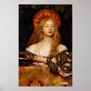 POSTER DESIGNER DE CUSTO DE FASHION DE BELEZA VANITÁRIA