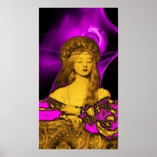 PÓSTER DESIGNER DE CUSTO DE FASHION DE BELEZA VANITÁRIA