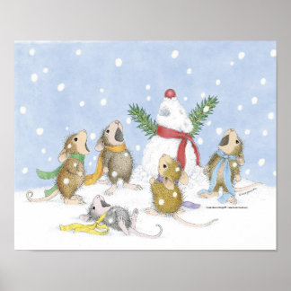 Póster Designs de mouse da casa® - Arte de parede