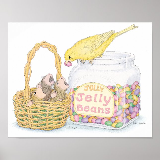 Poster Designs de mouse da casa® - Arte de parede (Frente)