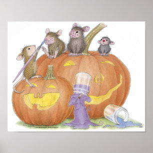 Póster Designs de mouse da casa® - Arte de parede