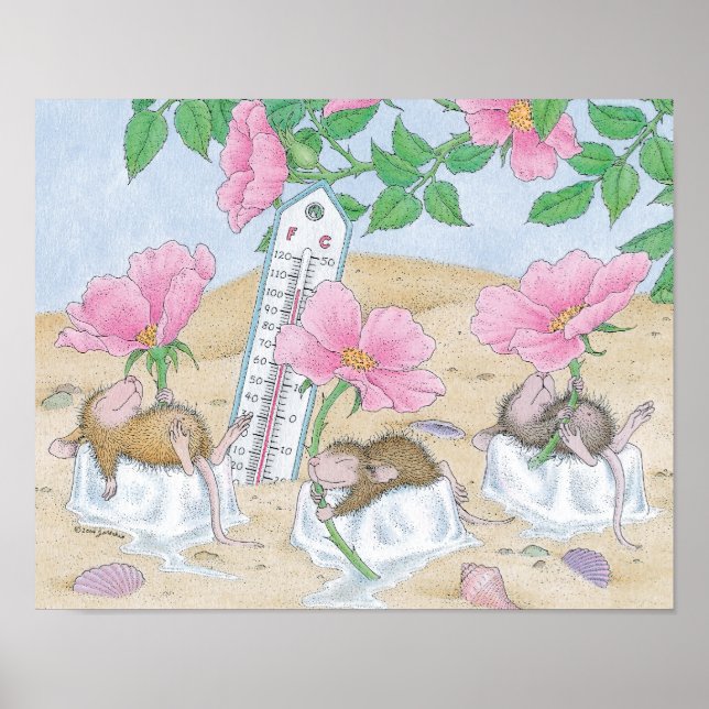 Póster Designs de mouse da casa® - Arte de parede (Frente)