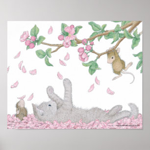 Poster Designs de mouse da casa® - Arte de parede