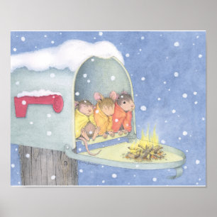 Póster Designs de mouse da casa® - Arte de parede