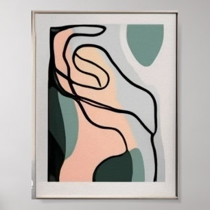 Poster Designs de parede modernos e de vintage