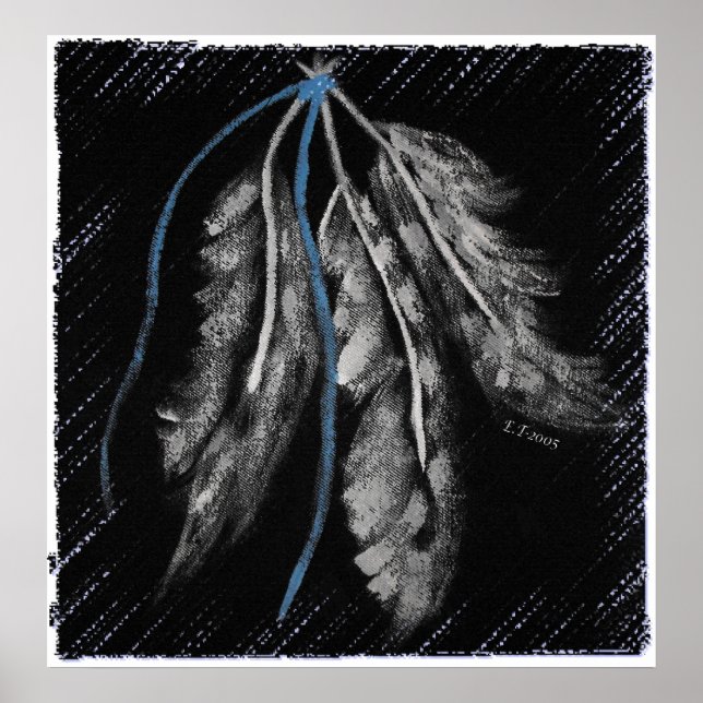 Póster Designs nativos americanos (Frente)