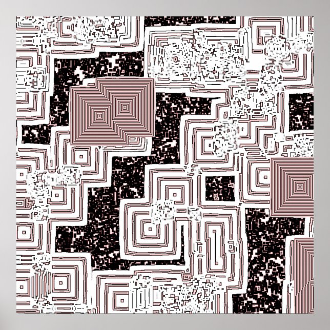 Poster Desintegração do Labirinto (Frente)