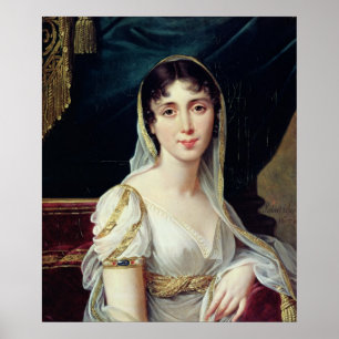Póster Desiree Clary Queen of Suecia, 1807