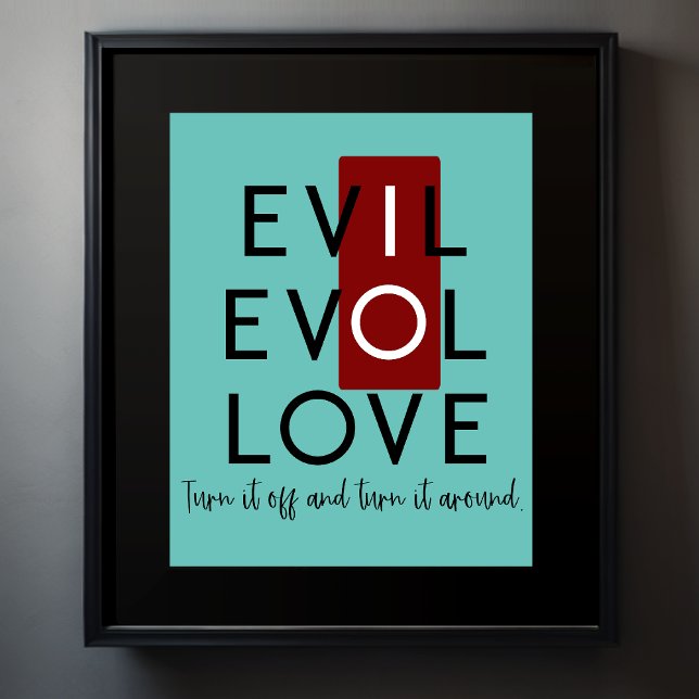 Poster Desligar o Comutador (Criador carregado)