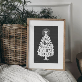 Póster Desligue uma citação de estrela brilhante | Art Im