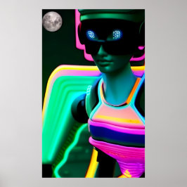 Poster Deslizador Astral