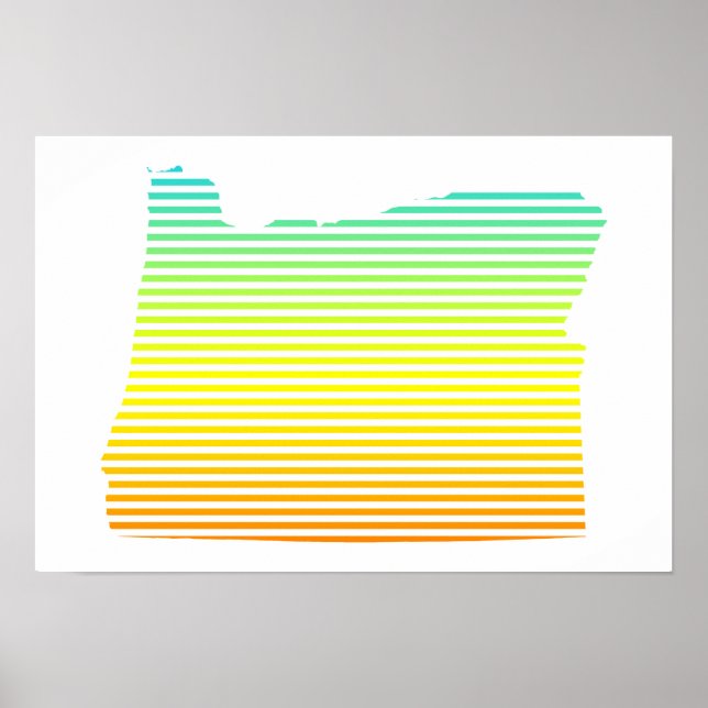Póster desmaio de oregon (Frente)