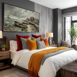 Poster Desmaios: Barcos e Aldeias Vestidos