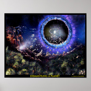 Póster Desmontando um planeta