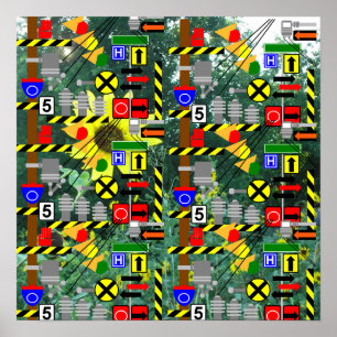 Póster Desordem da cidade